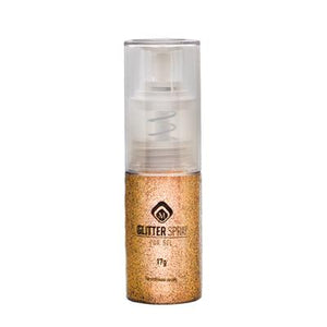 118091 Glitter Spray Ochre Gold 17g