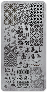 118612 Stamping Plate 09 Christmas 1