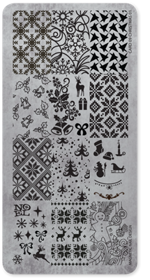 118612 Stamping Plate 09 Christmas 1