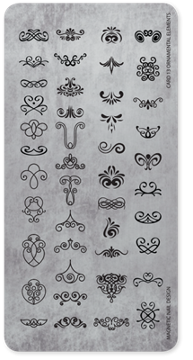 118616 Stamping Plate 13 Ornamental Element