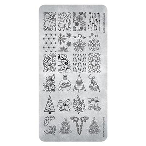 118629 Stamping Plate 26 Christmas 2