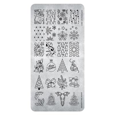 118629 Stamping Plate 26 Christmas 2