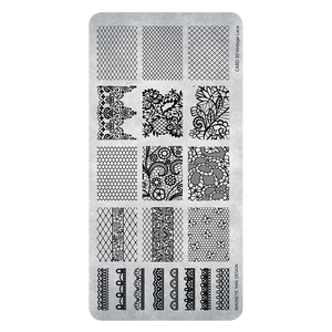 118633 Stamping Plate  30 Vintage Lace