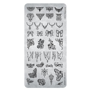 118634 Stamping Plate 31  Masquerade