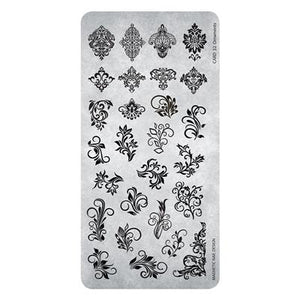 118635 Stamping Plate 32 Ornaments