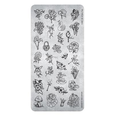 118639 Stamping Plate 36 Fairy Tale
