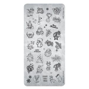 118654 Stamping Plate 51- Christmas Time