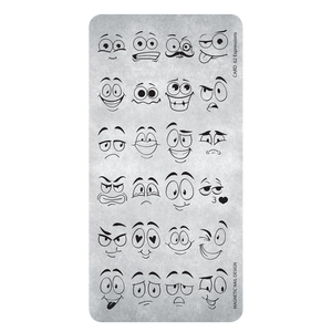 118665  Stamping Plate 62 Expressions