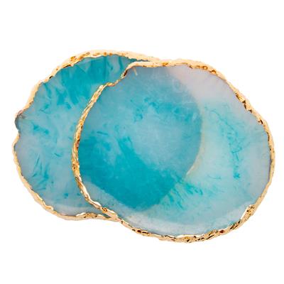 178301 Display Agate Geode Turquoise 1 pcs