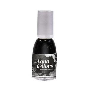 200303 Aqua Color Black - Nail Art Ink 7ml