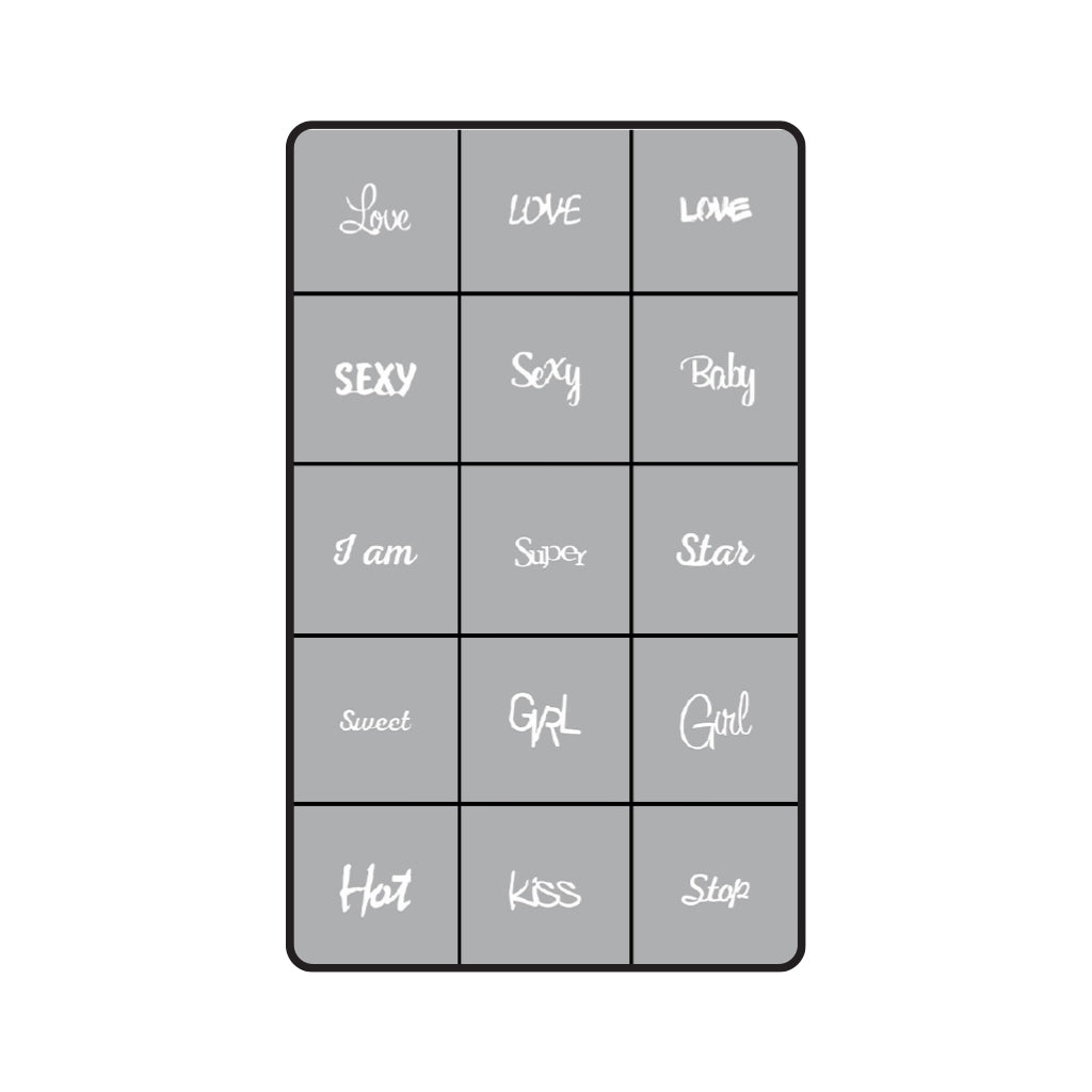 289750 AirNails Masking Trendy Words Collection