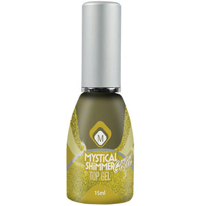 104189 Mystical Shimmers Gold Top Gel 15ml