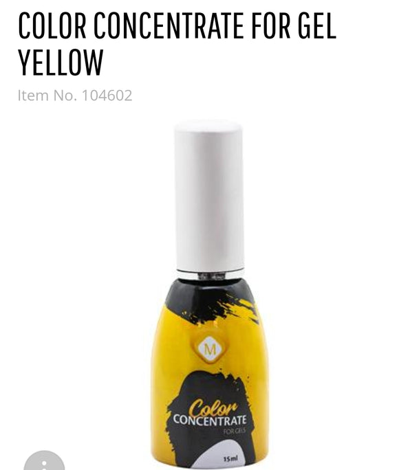 104602 Colour Concentrate For Gel Yellow