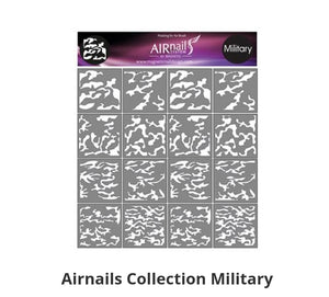 289737 AirNails Masking  Collection Military