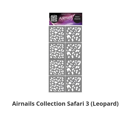 289736 AirNails Masking  Collection Safari / Leopard