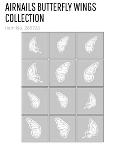 289726 AirNails Masking Butterfly Wings Collection