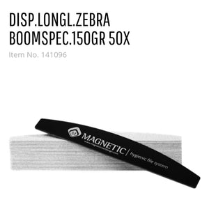 141096 Disposable LongLasting Zebra Boomerang 150grit 50pcs