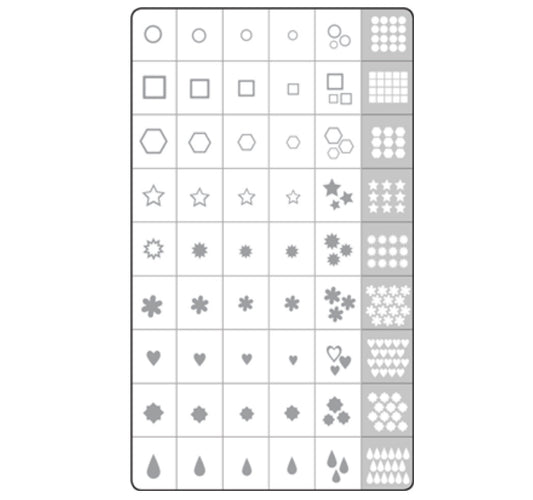 289663 AirNails Masking Profi Collection