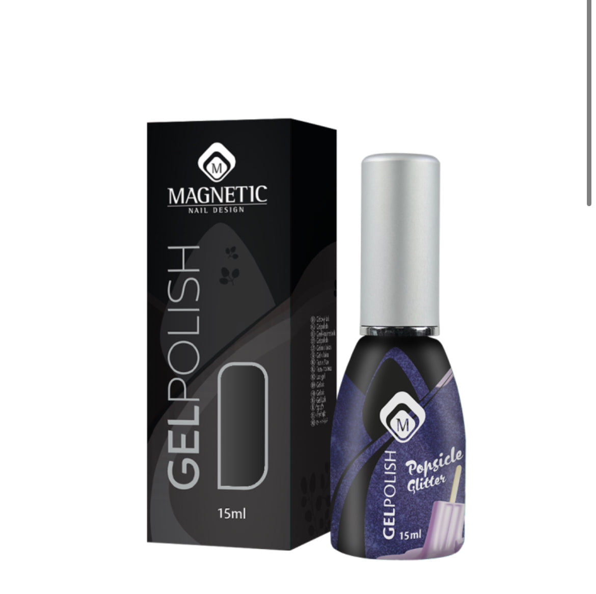 103537 Gelpolish Popsicle Glitter 15ml (free of TPO)