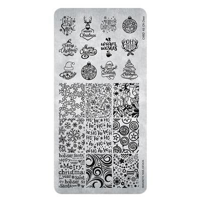 118646 Stamping Plate 43 Oh deer! -