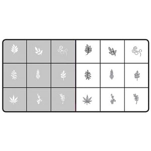 289661 AirNails Masking Floral 1 Collection
