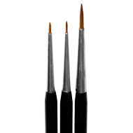 176020 The NEW Detailers 3 pc.Brush Set