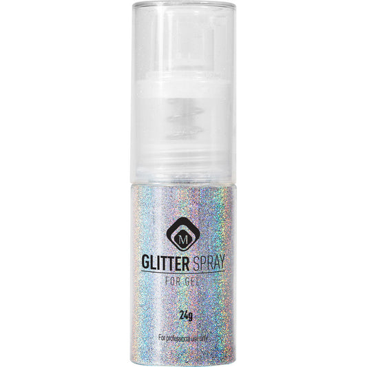 118057 Glitter Spray Hologram Silver 17gr